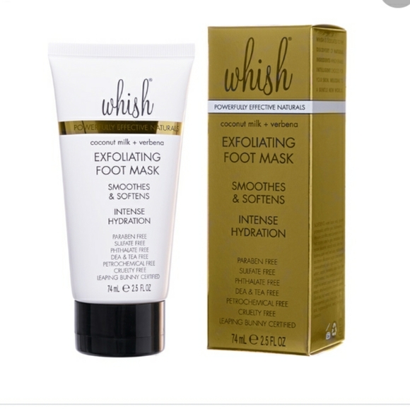 Whish Other - Whish Exfoliating Foot Mask Coconut Milk + Verbena